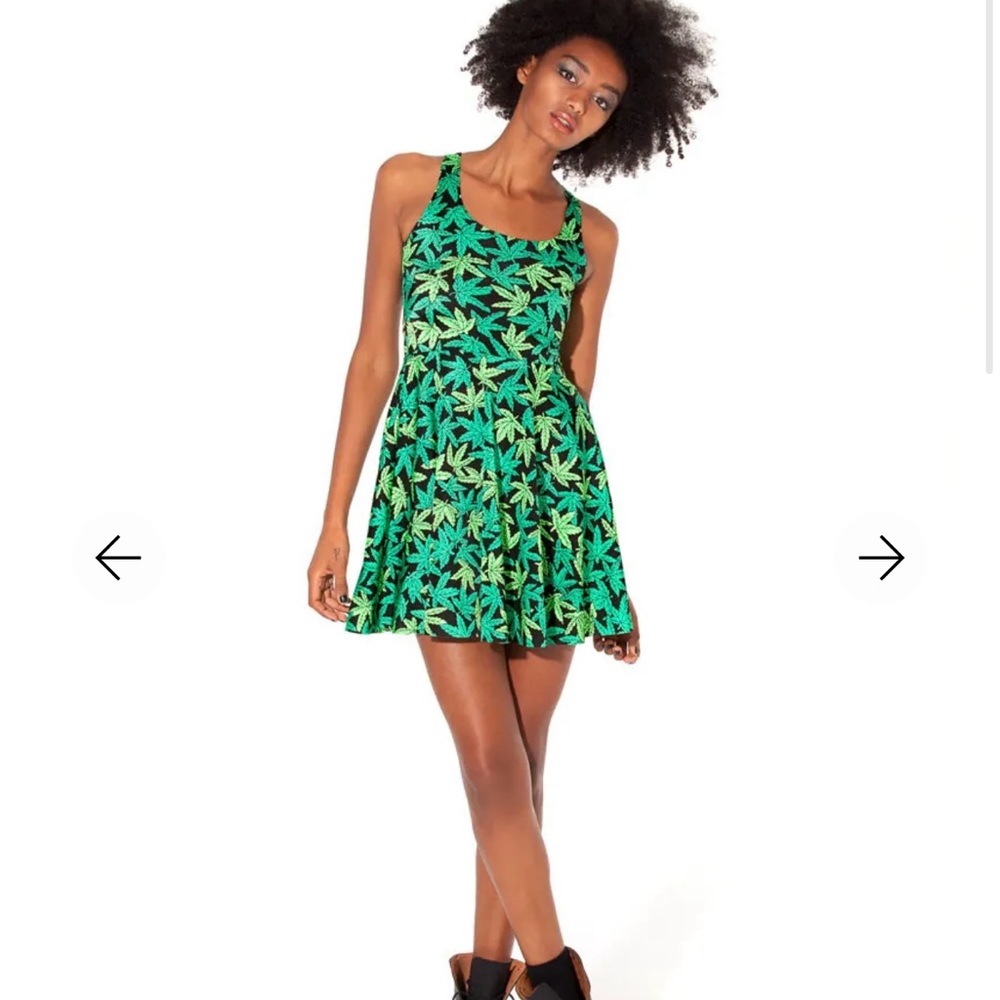 Black milk whoa dude reversible skater dress